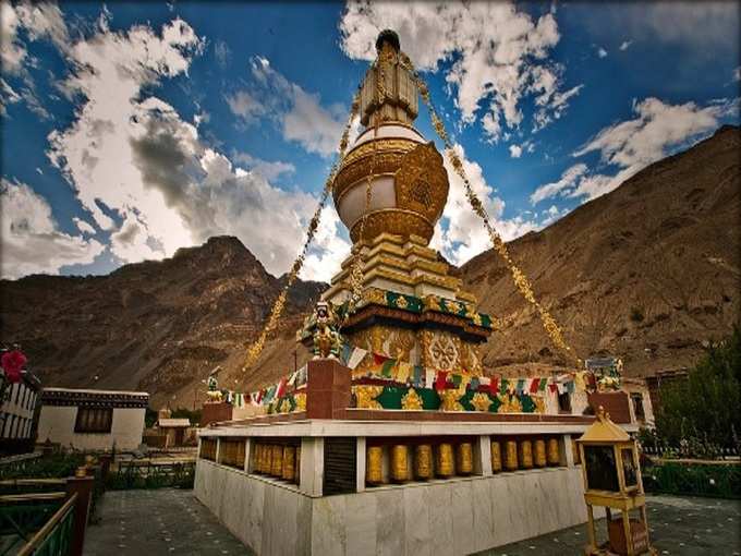 स्पीति घाटी में ताबो मठ - Tabo Monastery in Spiti Valley in Hindi