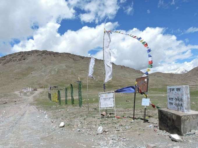 स्पीति घाटी का कुंजुम दर्रा - Kunzum Pass in Spiti valley in Hindi