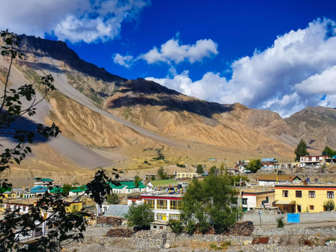 स्पीति घाटी में काजा - Kaza in Spiti Valley in Hindi
