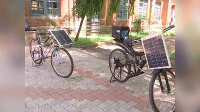 पेट्रोल के बढ़ते भाव से परेशान, मदुरै के छात्र ने बनाई ₹1.5 में 50 KM चलने वाली साइकिल