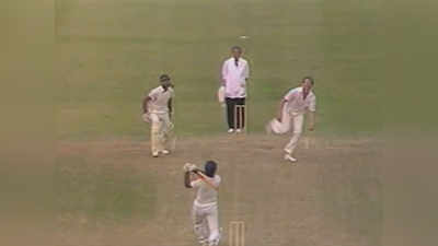 १९८३ वर्ल्डकप सेमीफायनल; यशपाल शर्मांनी इंग्लंडची दाणादण उडवली, पाहा अफलातून षटकाराचा Video