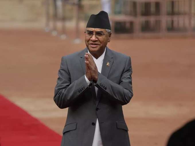 Sher Bahadur Deuba.