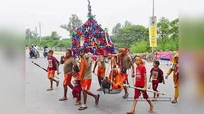 kanwar yatra cancelled :  करोनाच्या तिसऱ्या लाटेचा धोका; उत्तराखंडमधील यंदाची कावड यात्रा रद्द