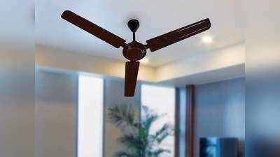 एंटी डस्ट हाई स्पीड Ceiling Fans से कमरे के कोने-कोने तक मिलेगी हवा, कीमत 1,439 रुपए से शुरू