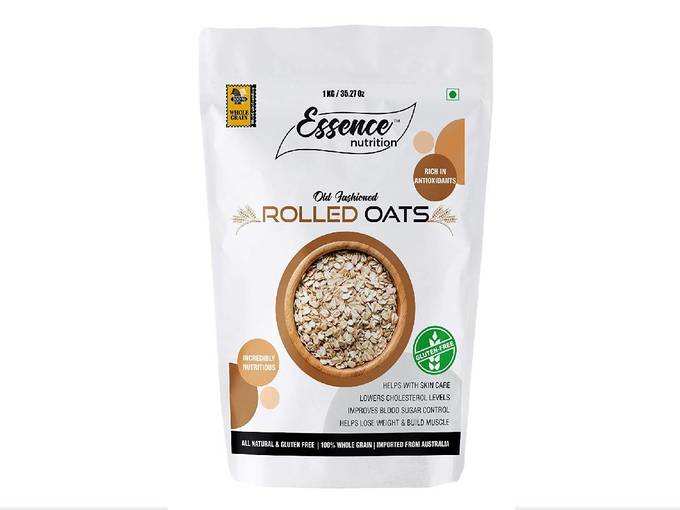 Essence Nutrition Gluten Free Rolled Oats (1 KG) - Imported from Australia [Premium Quality, All Natural]