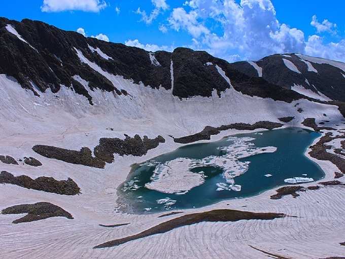 गुलमर्ग में अलपत्थर झील - Alpather Lake in Gulmarg in Hindi