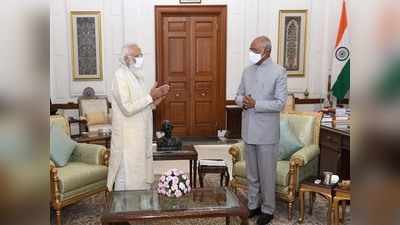 वाराणसी से लौटते ही राष्‍ट्रपति रामनाथ कोविंद से मिले पीएम, जानें क्‍या हुई बात