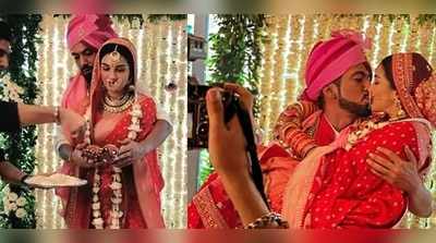 TV એક્ટ્રેસ શાઈની દોશીને મંડપમાં પતિએ કરી KISS, જુઓ લગ્નના Pics 