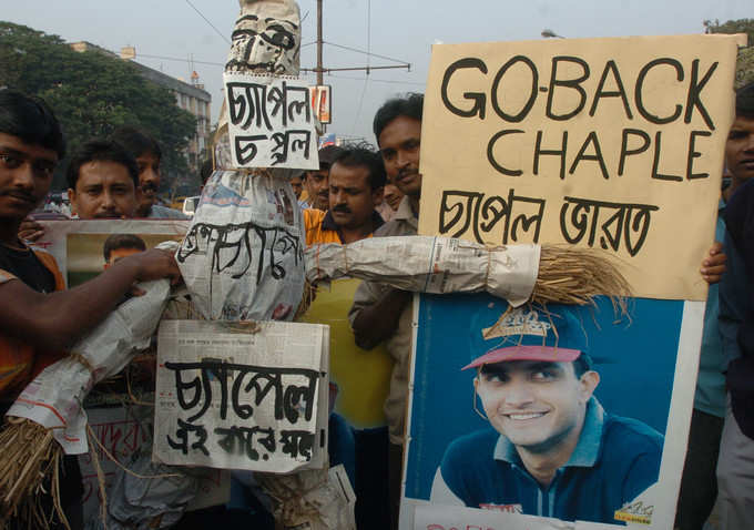 Greg Chappell Protest