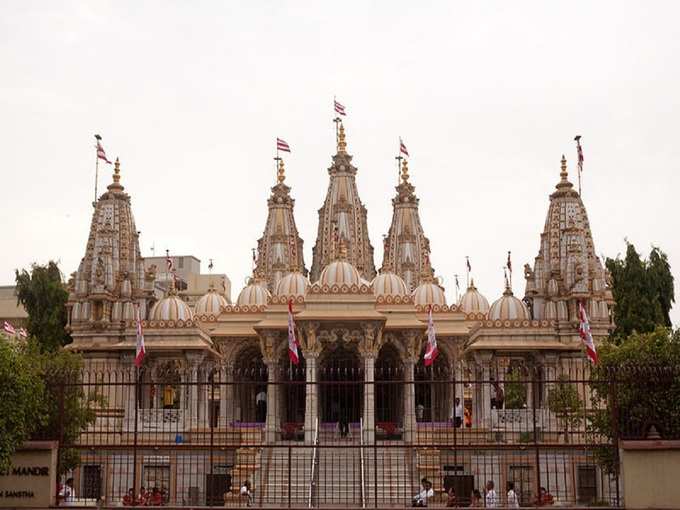 अहमदाबाद का स्वामीनारायण मंदिर - Swaminarayan Temple in Ahmedabad in Hindi