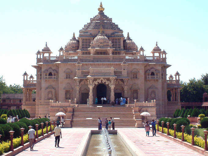 अहमदाबाद का अक्षरधाम मंदिर - Akshardham Temple in Ahmedabad in Hindi