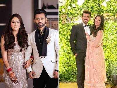 राहुल वैद्य-दिशा परमार की शादी में ये स्टार्स बने मेहमान लेकिन अर्जुन बिजलानी की पत्नी के आगे सब पड़ गए फीके