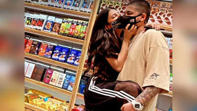 सुपरमार्केट में श्रुति हासन ने बॉयफ्रेंड को किया किस, कपल के अंदाज पर टिक जाएंगी नजरें