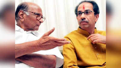 Shiv Sena Vs NCP: पवारांच्या आशीर्वादाने ठाकरे मुख्यमंत्री मग राष्ट्रवादी कुणामुळे सत्तेत?; शिवसेनेचा थेट सवाल