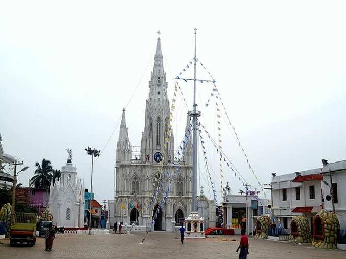 कन्याकुमारी में आर लेडी ऑफ रैनसम चर्च -  Our Lady of Ransom Church in Kanyakumari in Hindi