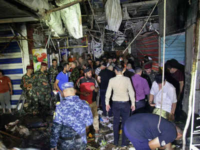 इराक: भर बाजारात आत्मघाती हल्ला; ३० ठार , आयसिसने घेतली जबाबदारी