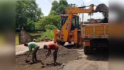 കേച്ചേരിയിലുണ്ടൊരു പഞ്ചവടിപ്പാലം....പഞ്ചറൊട്ടിച്ച് നടുവൊടിഞ്ഞു, വീഡിയോ കാണാം