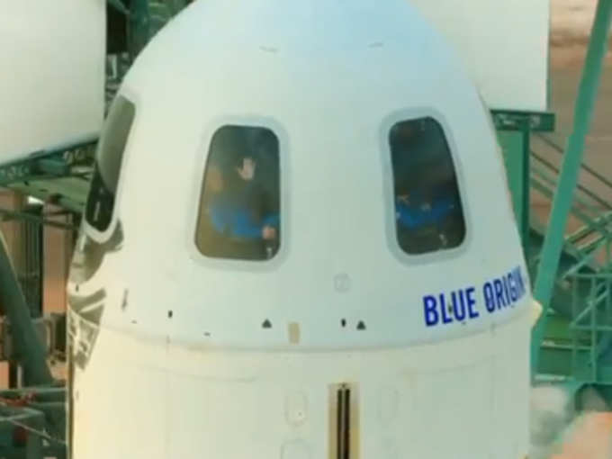 Blue Origin का स्पेसक्राफ्ट