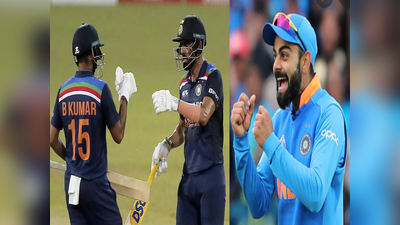 IND vs SL 2nd ODI:  दीपक और भुवनेश्वर की जोड़ी ने भारत को दिलाई शानदार जीत, सात समंदर पार से कोहली ने दी बधाई