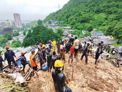 कळव्यात भयाची डोंगरछाया; भूस्खलनानंतरही धोक्याची टांगती तलवार कायम