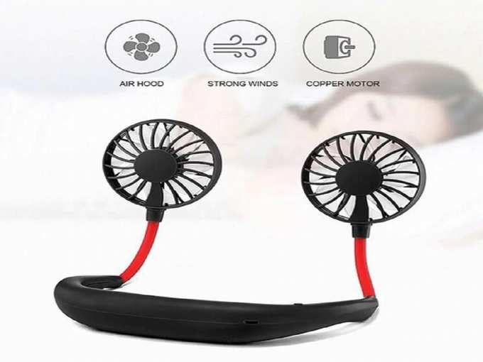 Portable Table Cooling Handheld Rechargeable Fan USB 3