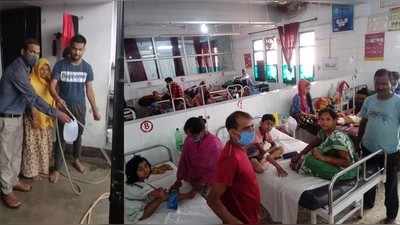 हमीरपुर में डायरिया का कहर, 90 लोग अस्पताल में भर्ती... पानी के सैंपल जांच के लिए भेजे गए