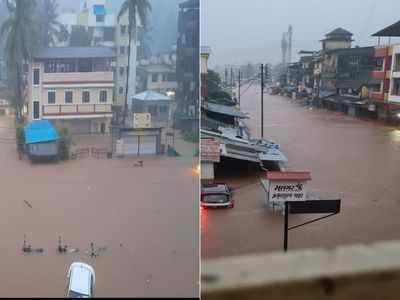 पावसाचं रौद्ररूप! चिपळूणमध्ये २००५ ची पुनरावृत्ती, संपूर्ण शहर पाण्याखाली