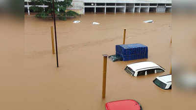 Maharashtra Flood: पानी-पानी महाराष्‍ट्र...डूबीं बसें और कार...तस्‍वीरों में देखिए भयंकर बाढ़ का मंजर