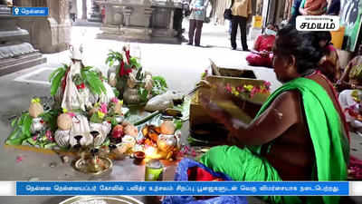 நெல்லையப்பர் கோயிலில் பவித்ர உற்சவம்!