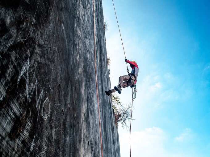 हैदराबाद में रैपलिंग - Rappelling in Hyderabad in Hindi