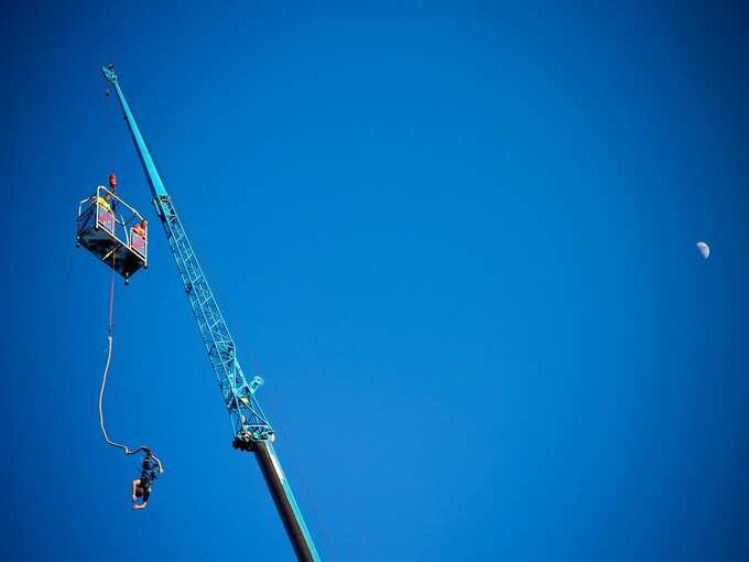 हैदराबाद में बंजी जंपिंग - Bungee Jumping in Hyderabad in Hindi