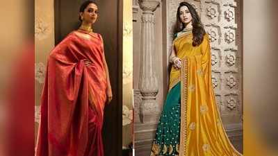 इन खूबसूरत Saree को पहनकर आपको मिलेगा तमन्ना और दीपिका जैसा लुक