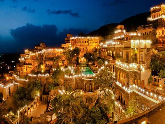 गुरुग्राम से नीमराना किला पैलेस - Gurugram to Neemrana Fort Palace in Hindi