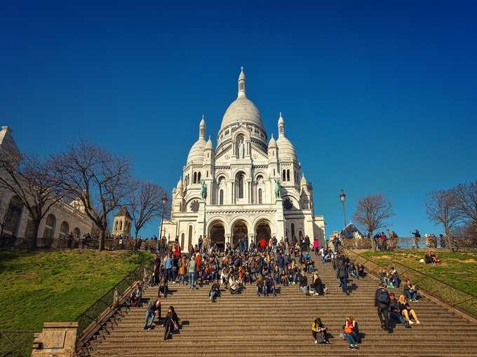 पेरिस का सैक्रे कोएर - Sacre Coeur in Paris In Hindi