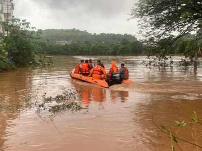 NDRF च्या बचावकार्याला सलाम, जीवघेण्या पुरात देवदूत बनून नागरिकांना वाचवलं