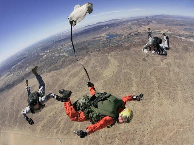 पांडिचेरी, तमिलनाडु में स्काईडाइविंग - Skydiving in Pondicherry, Tamil Nadu in Hindi