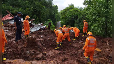 maharashtra rain news : महाराष्ट्रात दरड कोसळून आतापर्यंत १०० हून अधिक मृत्यू, NDRF च्या ३४ टीम तैनात