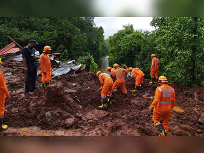 maharashtra rain news : महाराष्ट्रात दरड कोसळून आतापर्यंत १०० हून अधिक मृत्यू, NDRF च्या ३४ टीम तैनात