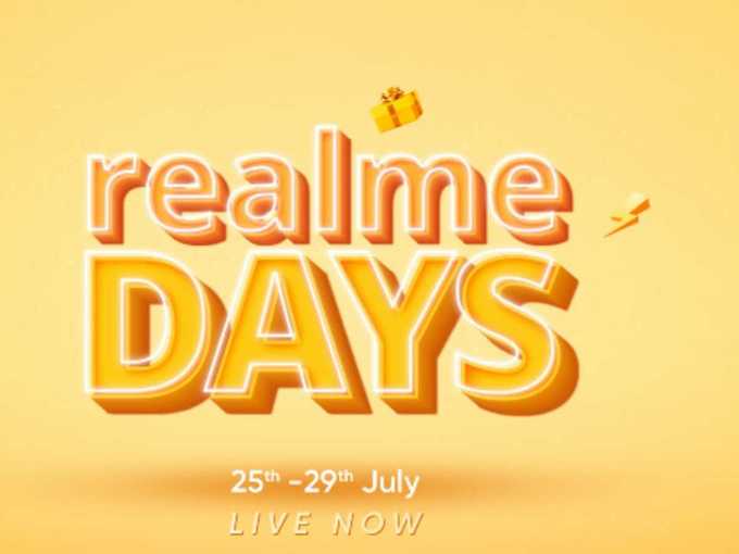 realme days sale