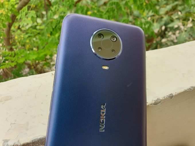Nokia G20 rear closeup
