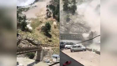 landslides in himachal pradesh : हिमाचल प्रदेशात दरड कोसळली; ९ पर्यटक ठार, ३ जखमी