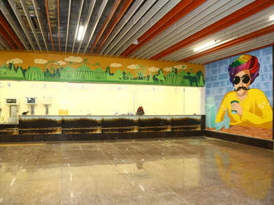 Delhi Metro News: ग्रे लाइन का ढांसा बस स्टैंड मेट्रो स्टेशन दिखेगा देसी