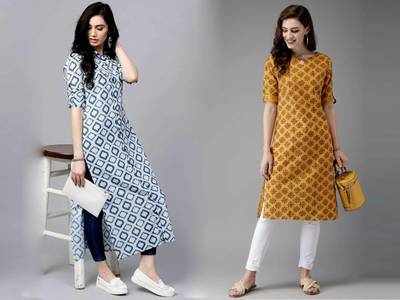 Prime Day Sale में खास ऑफर पर मिल रहे हैं डिजाइनर Womens Kurti