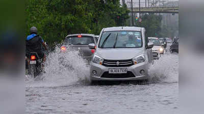 Delhi Rains: मथुरा रोड, धौला कुआं... तेज बारिश से दिल्ली का बुरा हाल, जगह-जगह भरा पानी