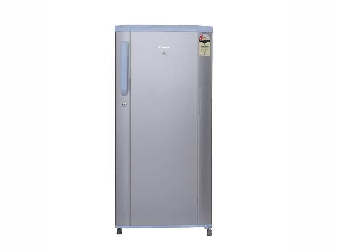 Candy 190 L 2 Star Direct-Cool Single Door Refrigerator (CDSD522190MS, Moon Silver,Turbo Icing Technology)