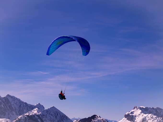 मनाली में पैराग्लाइडिंग - Paragliding in Manali in Hindi