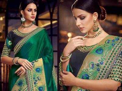 इन खूबसूरत Festive Wear Saree को पहनकर आप लगेंगी सबसे ज्यादा अट्रैक्टिव, पड़ोसन भी करेंगी खूब तारीफ