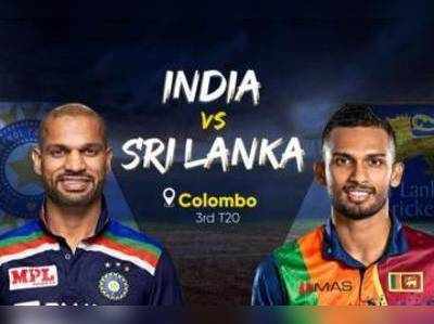 Ind vs Sl 3rd t20: டாஸ் வென்றது இந்திய அணி...ஒரேயொறு மாற்றம்: XI அணி இதுதான்!