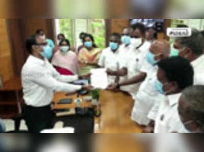 கோவை ஆட்சியரை எழுந்து நிற்கச் சொல்லி அதிமுக எம்எல்ஏக்கள் ஆவேசம்!