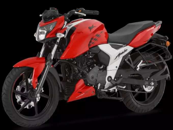 160 TVS Apache RTR 160 (​टीव्हीएस अपाचे आरटीआर) -